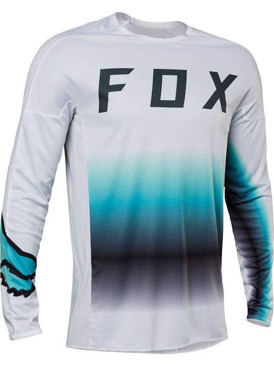 Fox 360 Fgmnt Tricou Pentru Bărbați Motocross Mânecă Lungă Culoare Albă