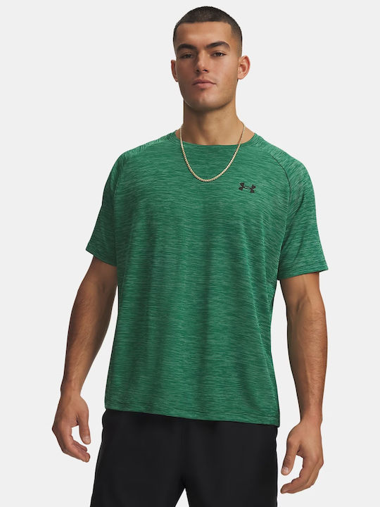 Under Armour Αθλητική Μπλούζα Κοντομάνικη Πράσινη
