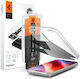 Folie de Protecție a Ecranului Privacy Spigen Glas.tR Ez Fit Pro HD Apple iPhone 18 Pro Sticlă Templată Full Glue Set 2 Bucăți AGL12027