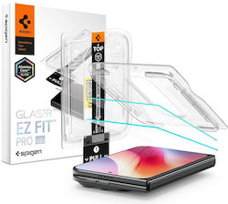 Tempered Glass iPhone Duo Spigen Glas.tr Ez Fit Pro HD Aluminacore Устойчиво Антидраскотно Стъкло За Защита На Външния Екран 2 Бройки Clear Agl12013 Tempered Glass iPhone Duo Spigen Glas.tr Ez Fit Pro HD Aluminacore Устойчиво Антидраскотно Стъкло За Защита На Външния Екран 2 Бройки Clear Agl12013