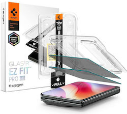 Tempered Glass Iphone Duo Spigen Glas.tr Ez Fit Pro Hd Privacy Aluminacore Антидраскателно стъкло за защита на поверителността за външен екран 2 Бройки Agl12015 Tempered Glass Iphone Duo Spigen Glas.tr Ez Fit Pro Hd Privacy Aluminacore Антидраскателно стъкло за защита на поверителността за външен екран 2 Бройки Agl12015