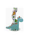 Kinder Tischlampe Little Dinos Metallische Beistelltischlampe Mit Abmessungen 35x20x15cm