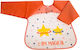 Gamberritos Kids Fabric Coverall with Hoop & Loop Fastener and Sleeves Magic Orange