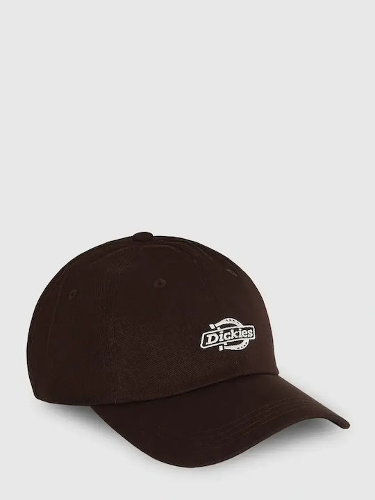 Dickies Essential Dad Baseball Cap Unisex Șapcă din bumbac maro ciocolatiu Dk0a4z6ncbx
