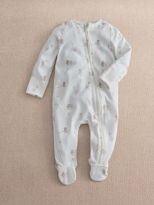 Mamas & Papas Baby Bodysuit Off White
