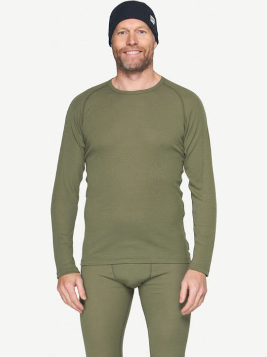 Devold Männer Thermounterwäsche Langärmliges Hemd Grüne Devold Männer Thermounterwäsche Langärmliges Hemd Grüne