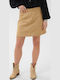 Pencil Damenrock Beige Camel