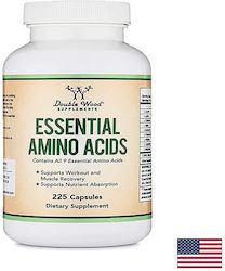 Double Wood Aminoacizi esențiali 205mg 9000ml 225 capsule Double Wood Aminoacizi esențiali 205mg 9000ml 225 capsule