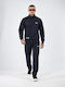 Glossy Blue Tracksuit Set