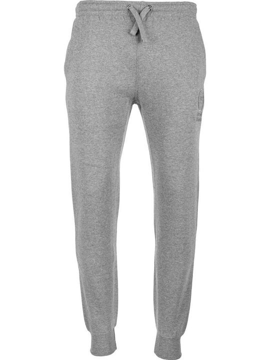 Sweatpants with Elastic Grey Marl