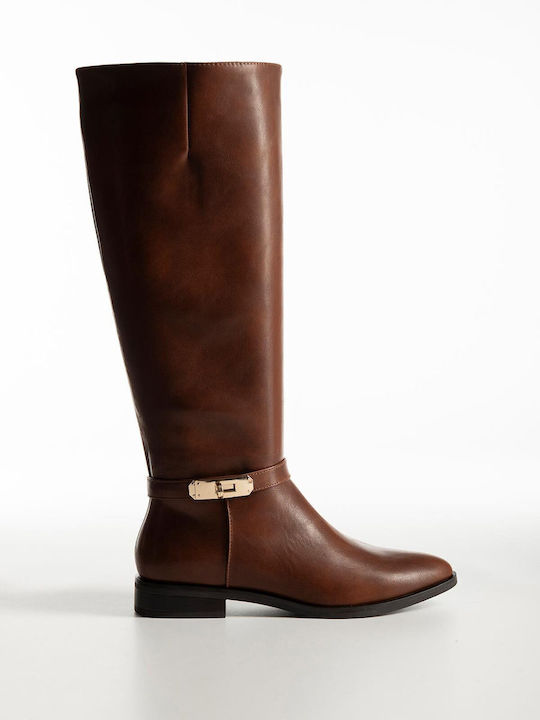 Women's Boots Brown X27-301-69019-Camel