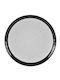 Ready Shallow Plate Made of White Melamine 19cm