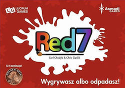 Επιτραπέζιο Παιχνίδι Red7 για 2-4 Παίκτες 9+ Ετών (PL) Lucrum Games