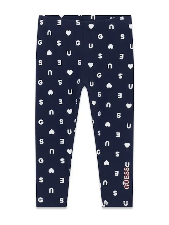 Guess Kinderleggings Kurz Blau Leggings