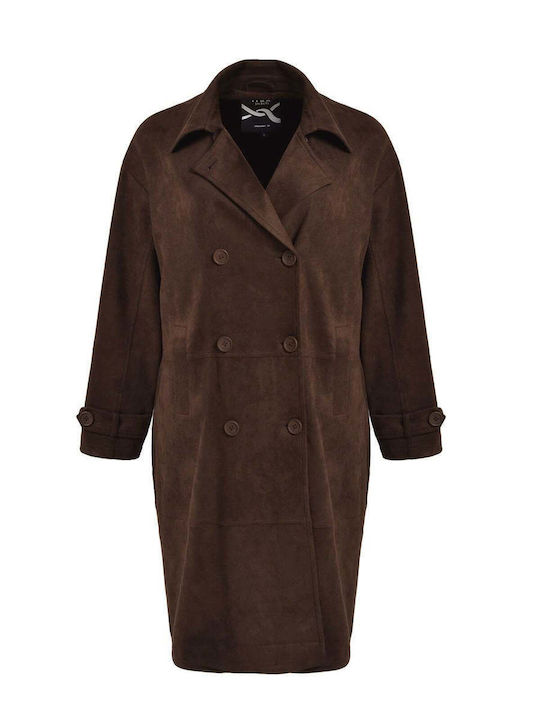 Palton Dama Maro 8603.4031.N-brown