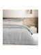 Das Home Комбинирано Одеяло с Пълнеж Холофайбър Двойно 220x240см Sherpa Сив 12 togs