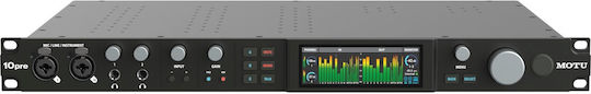 MOTU 10pre External Professional Sound Card with Thunderbolt, Ethernet Connection