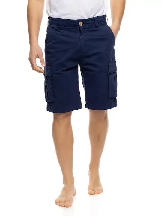 Biston Ανδρική Βερμούδα Cargo Navy