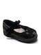 Kinder Pumps & Ballerinas mit elastischem Gurt Lackleder Schwarz -39