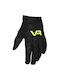 VR46 Black Cycling Gloves