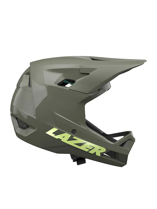 Lazer Full Face Κράνος Ποδηλάτου Βουνού / Downhill Πράσινο