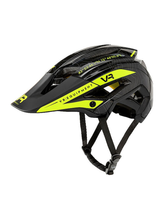 VR46 Mountain Fahrradhelm Schwarz