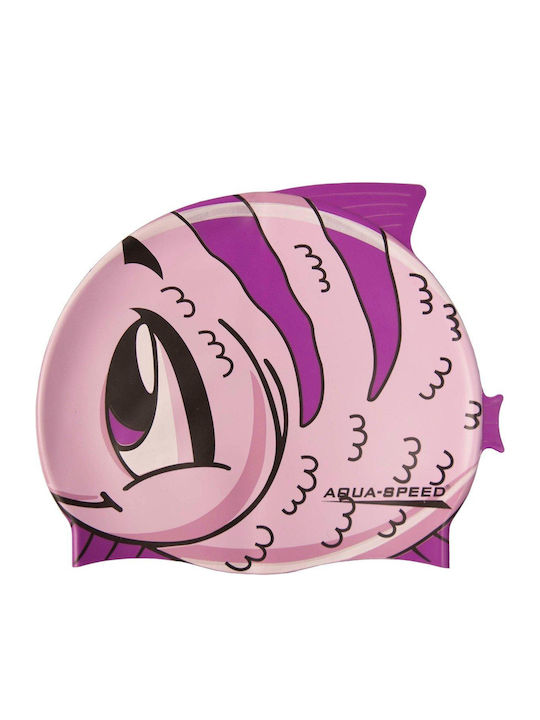 Aqua Speed Zoo Fish Детски Силиконов Къпане Шап...