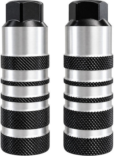 Пеги BMX Алуминиеви Чифт 38x110 Винтови Ос 10mm Black