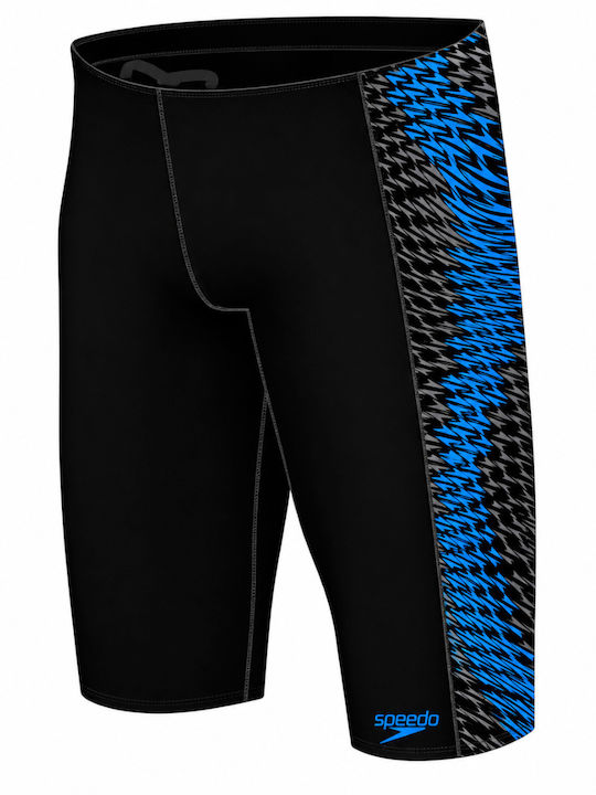 Speedo Endurance+ Мъжки състезателен jammer бански за плуване Черен