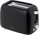 Lupus Electronics LP-40518 Φρυγανιέρα 2 Θέσεων 750W Μαύρη