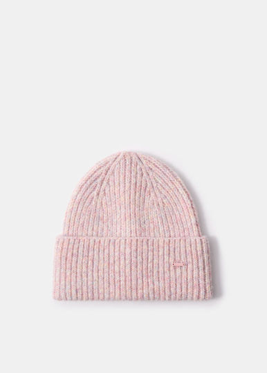 Beanie Unisex Strickmütze in Rosa Farbe