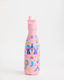 Chilly's Rostfreier Stahl Kinder Trinkflasche Thermos mit Stroh Original Kids Mystic Garden 350ml