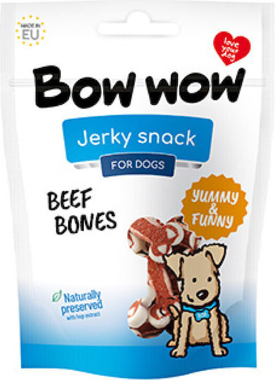 Bow Wow Dog Treat Ear from Beef Meat 80g 15 Pieces