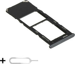 Suport Tavă SIM Samsung A23 5g A236 Slot Card Microsd Single SIM Cu Instrument Ejector SIM Inclus Negru