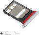 Sim Tray Holder Honor 400 + Sim Ejector Tool Included White Meteor Silver