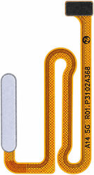 Clappio Fingerprint Sensor Galaxy A14 5g Flex Cable Silver