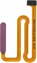 Clappio Fingerprint Sensor Galaxy A14 5g Flex Cable Purple