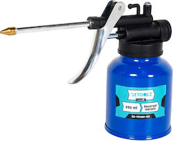 Detoolz Mini Oil Pump 250ml Capacity Metal Reservoir