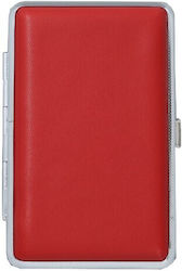 Ταμπακιέρα Slim Τσιγάρα J Y 665-9802 Red Μεταλλική Ακρυλική