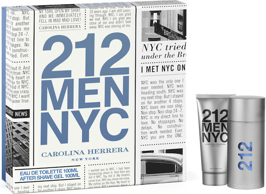 Carolina Herrera 212 Männliches Duftset mit Eau de Toilette