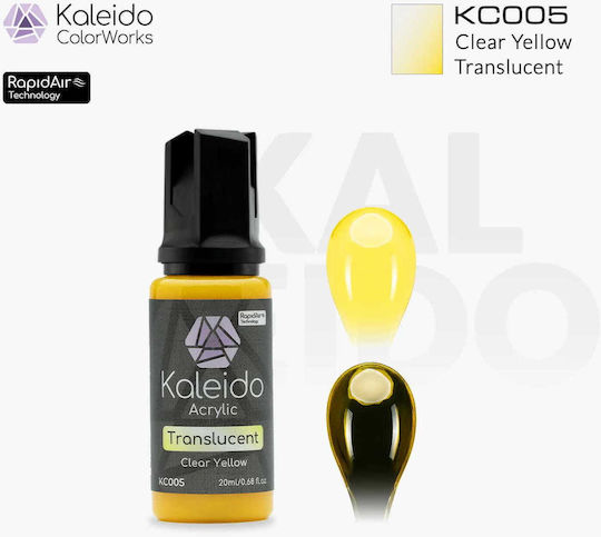 Gaahleri Modellbau-Farben Translucent Gelbe 20ml