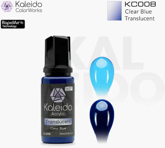 Gaahleri Modellbau-Farben Translucentes Blau 20ml