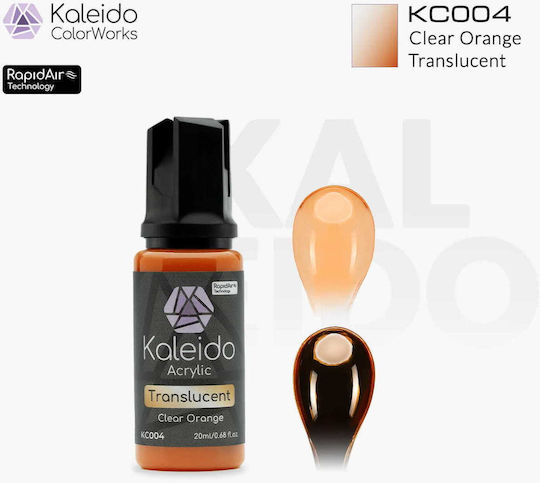 Gaahleri Modellbau-Farben Translucent Orange 20ml
