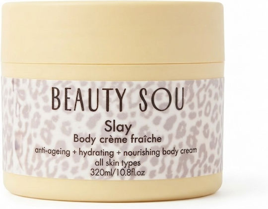 Beauty Sou Cremă de corp hidratantă și anti-îmbătrânire cu aromă de iasomie 320ml