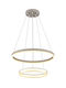 Globo Lighting Κρεμαστό Φωτιστικό Μπεζ