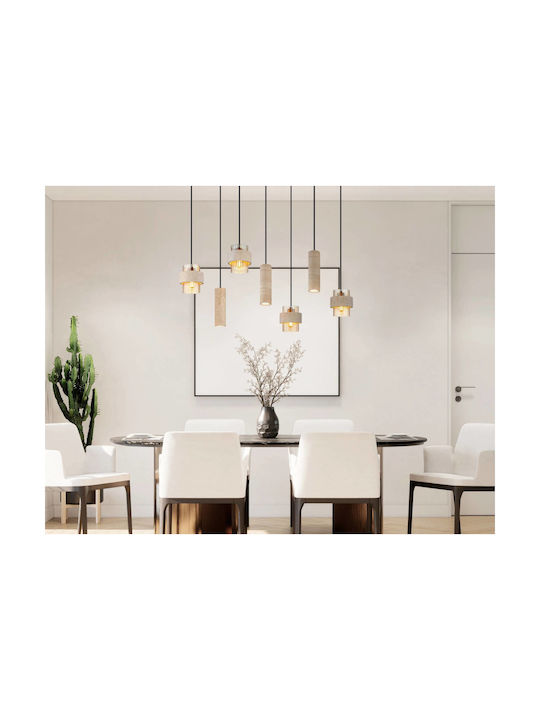 Globo Lighting Κρεμαστό Φωτιστικό Μαύρο