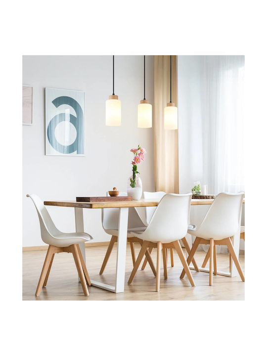 Globo Lighting Κρεμαστό Φωτιστικό Καφέ