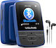 Player MP3 Bluetooth 5.2 Sport Cu Clemă Căști Incluse Suport Card TF 64 GB Radio FM HiFi Reportofon Vocal Ultra Ușor 28.3 G Redare FLAC MP3