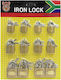 SPV Padlock Brass With Key 32mm 12 Pieces