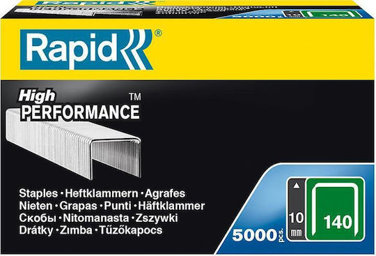 Rapid Flat Wire Staples No 140 10 Mm 5000 Pieces